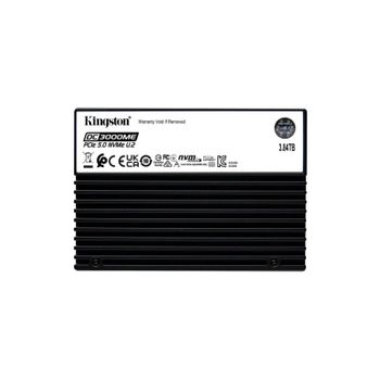 Disco Duro Kingston 3,84TB U.2 NVMe PCIe 5.0 14000MB/s DC3000ME + Cifrado AES y Protección PLP