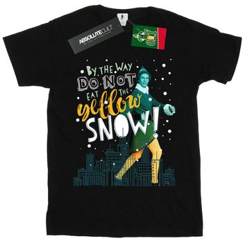 Elf Camiseta Yellow Snow para mujer