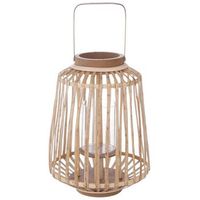 farol de mimbre h35cm - atmosphera createur dinterieur