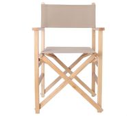 sillon director sunset acabado en aceite lona piedra 51x46x86 cm