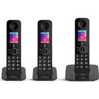 bt premium 090632 cordless phone - triple handsets