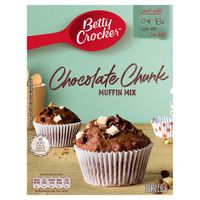 betty crocker choc chunk muffin mix