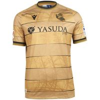 real sociedad camisa manga corta rsociedad 25 a jsy y para nina