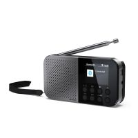 radio personal sharp dr-p520 dab fm bluetooth 53 usb-c gris