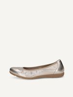 caprice ballerina metallic made of leather size 41