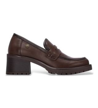Xti para mujer. 14608402-MARRON Zapatos 146084 marrón (40), 5 a 8cm, Ninguno, Casual, Clásico