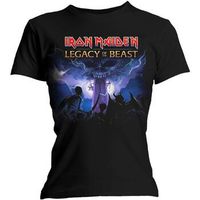 iron maiden tops y camisetas legacy army para mujer
