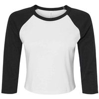 bella  canvas camiseta manga larga bl1200 para mujer