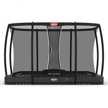 Cama Elástica Berg Inground Ultim Champion 330 + Red Deluxe Gris