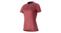 maillot de manga corta alpinestars stella  p  strong  a dura dri switch  strong   p burdeos para mujer