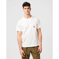 wrangler camiseta 112371499-worn white para hombre