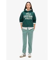 superdry para mujer w7011098a pantalon jogger de bajos elasticos con logotipo essential azul m casual algodon