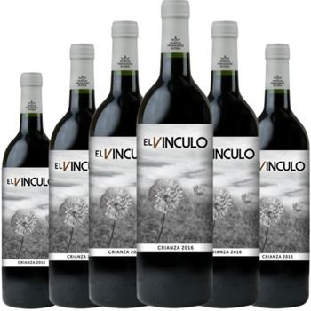 El Vínculo Crianza Es Un Vino Tinto Español Con De Alcohol 75 Cl 14,5 % Pack 6 Botellas