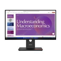 monitor lenovo thinkvision t24d-40 238 fullhd 120hz ips altavoces usb-c 100w pivotable