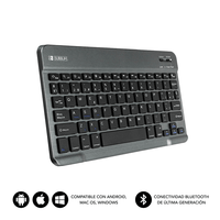 teclado subblim wireless smart bt grey
