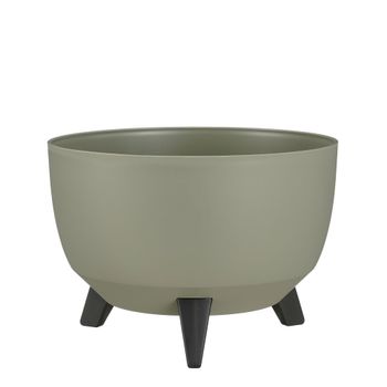 Jardinera doppio verde claro  h18.5xb33xl33cm