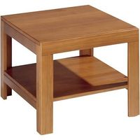 mesa centro rincon  pino macizo moblit serie kalpe medidas 45x55x55 cm  altoxanchoxfondo color cerezo