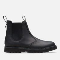 clarks mens solsbury easy leather chelsea boots - uk 11
