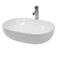 lavabo de bano o 600 x 420 mm blanco ecd germany