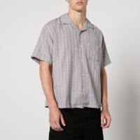 corridor cumberland cotton-blend jacquard shirt - m