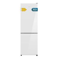 cecotec frigorifico combi total no frost bolero coolmarket combi 322i white glass e 322l 1855 cm de alto 595 cm de ancho