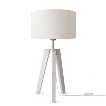 Lámpara de mesa Terra blanco