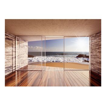 Papel Pintado 3d - Meeting At The Sea (250x175 Cm)