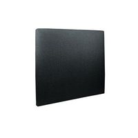 cabecero tapizado de 180 cm - tejido rizado negra