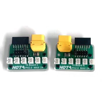 Adaptador de batería 1S de 6 canales PH2.0 / BT2.0 MAX 2A para cargador HOTA D6 Pro