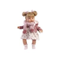 muneca llorona joelle chaqueta fucsia 38cm incluye chupete