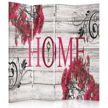 Biombo Loving Home - Separador De Ambientes Cm. 145x180 (4 Paneles)