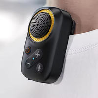 ikrea wf4085 altavoz bluetooth con clip ultra compacto ipx5 20h musica negro para musica en movimiento