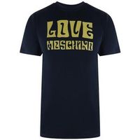 love moschino camiseta groovy para mujer
