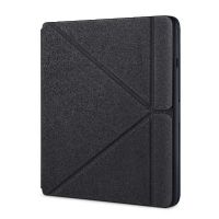 kobo funda sleepcover negra con stand para kobo sage