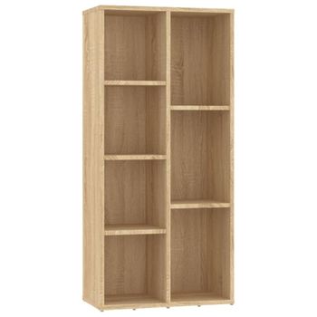 Estantería madera color marrón 50x25x106cm