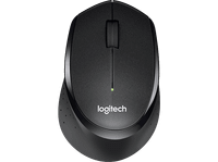 raton inalambrico - logitech m330 silent plus 1000dpi 18 meses de pila usb mano derecha windowsmac tecnologia touch negro