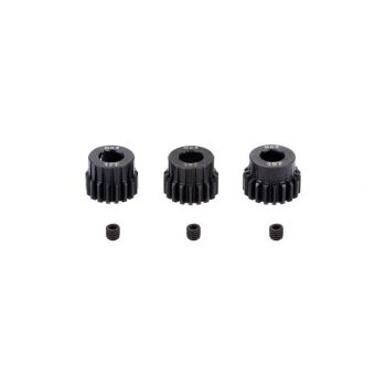3PCS M0.6 17T-28T Engranaje de Motor de Piñón de Metal para Coche RC 1/8 con Eje de 5mm Piezas de Repuesto del Motor