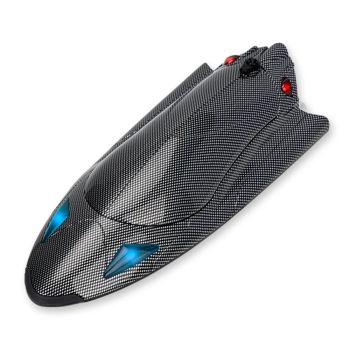 Barco RC JJRC FY011 2.4G 35km/h Bomba de chorro impermeable Barco a motor de modelo Volteo Luz LED de reinicio Enfriamie