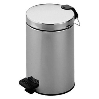 Cubo De Basura Keuco Artículo Universal 12 L Plata-eloxiert, 04999170000