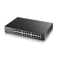 switch zyxel gs1900-24e-eu0103f 24 puertos gigabit l2 gestionado rack 1u negro