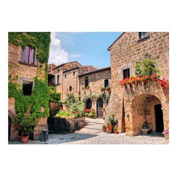 Papel Pintado 3d - Callejón Toscano (200x140 Cm)