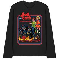 steven rhodes camiseta manga larga hell cats para hombre
