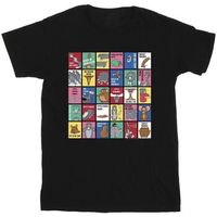dessins animes camiseta grid squares para nina