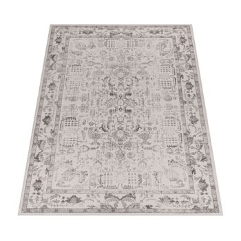 Alfombra lavable Sami gris  160x220 cm