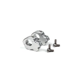 Elevadores de manillar LSL pull back 16/25mm manillar 22mm gris par