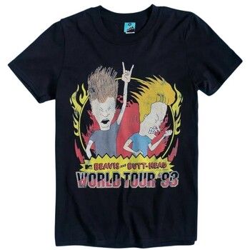 Beavis & Butthead Camiseta World Tour 93 para mujer