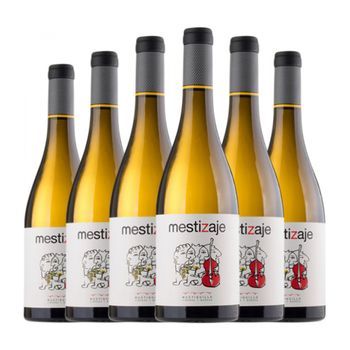 Mustiguillo Vino Blanco Mestizaje Vino 75 Cl 13% Vol. (pack De 6 Unidades)