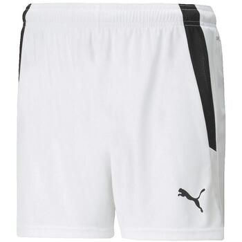 Puma Short Short teamLIGA blanc para mujer