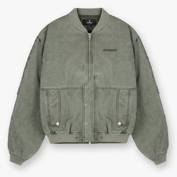 REPRESENT Washed Cotton Bomber Jacket - M