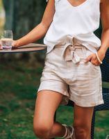 celeste short amandine para mujer